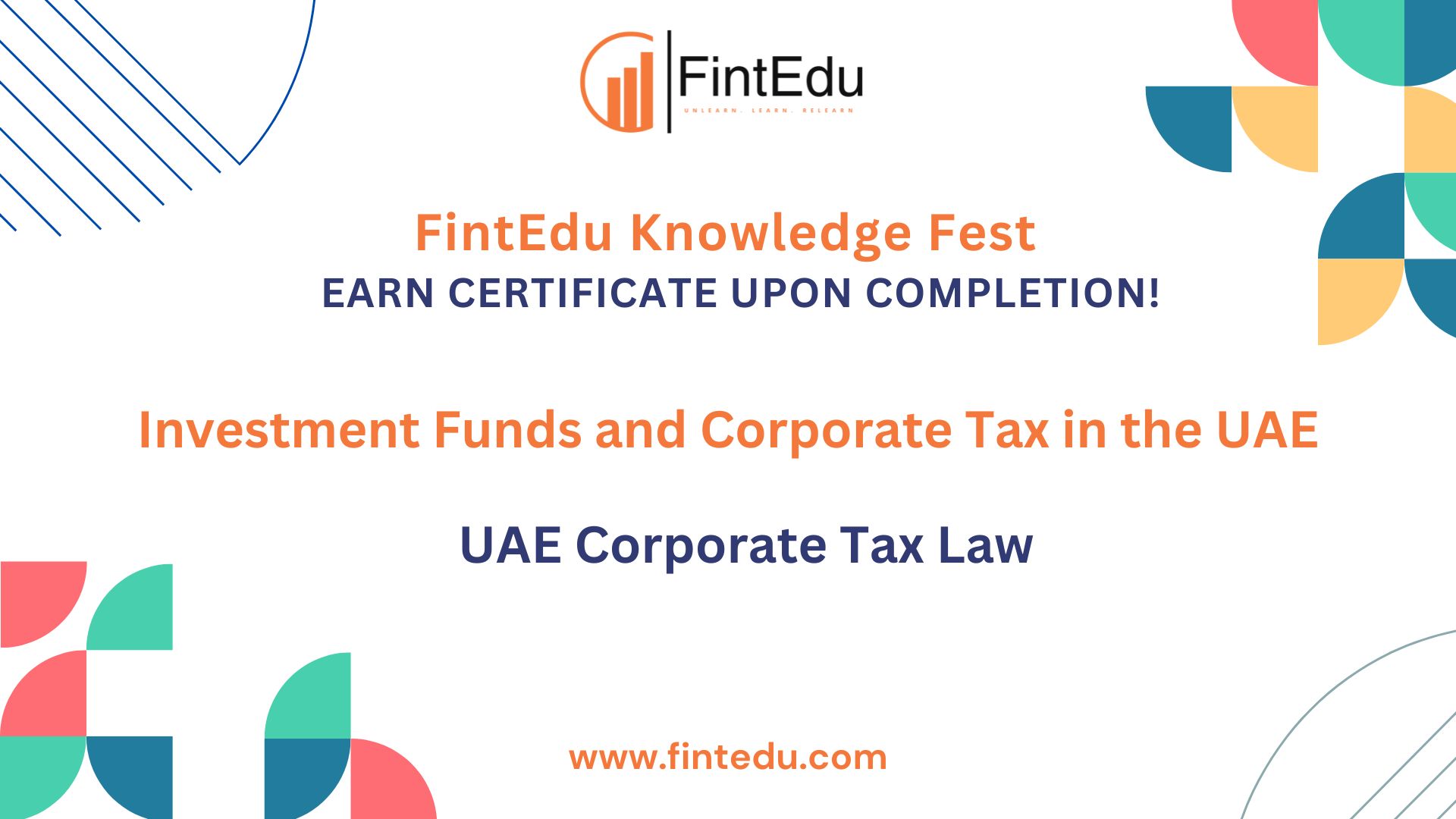 Investment Funds and Corporate Tax in the UAE