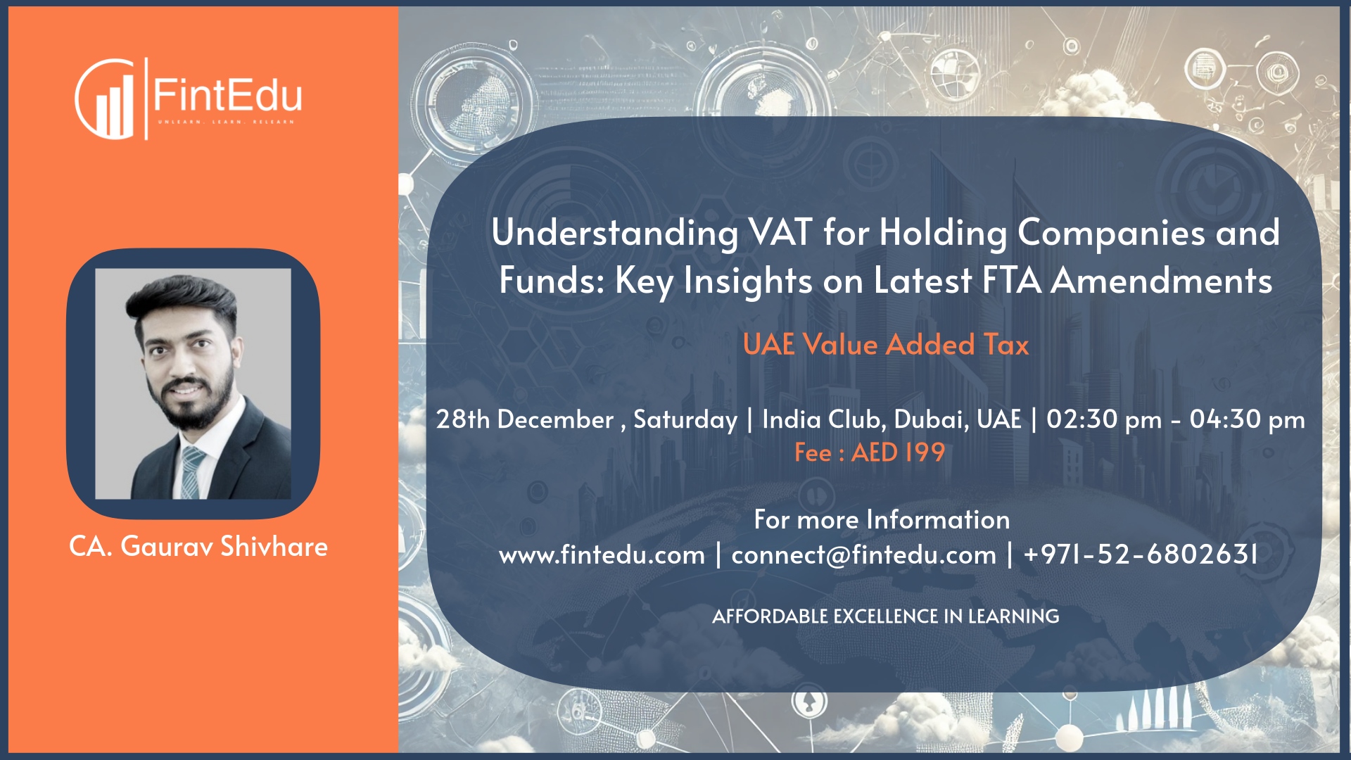 Understanding VAT for Holding Companies and Funds: Key Insights on Latest FTA Amendments