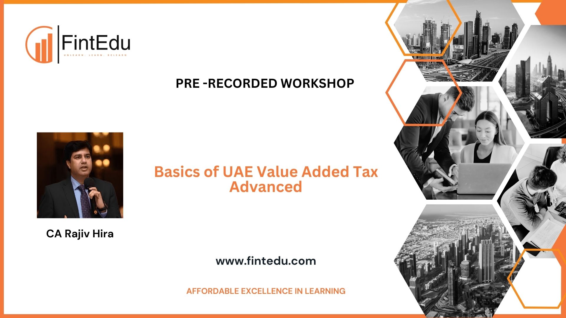 Basics of UAE Value Added Tax Advanced