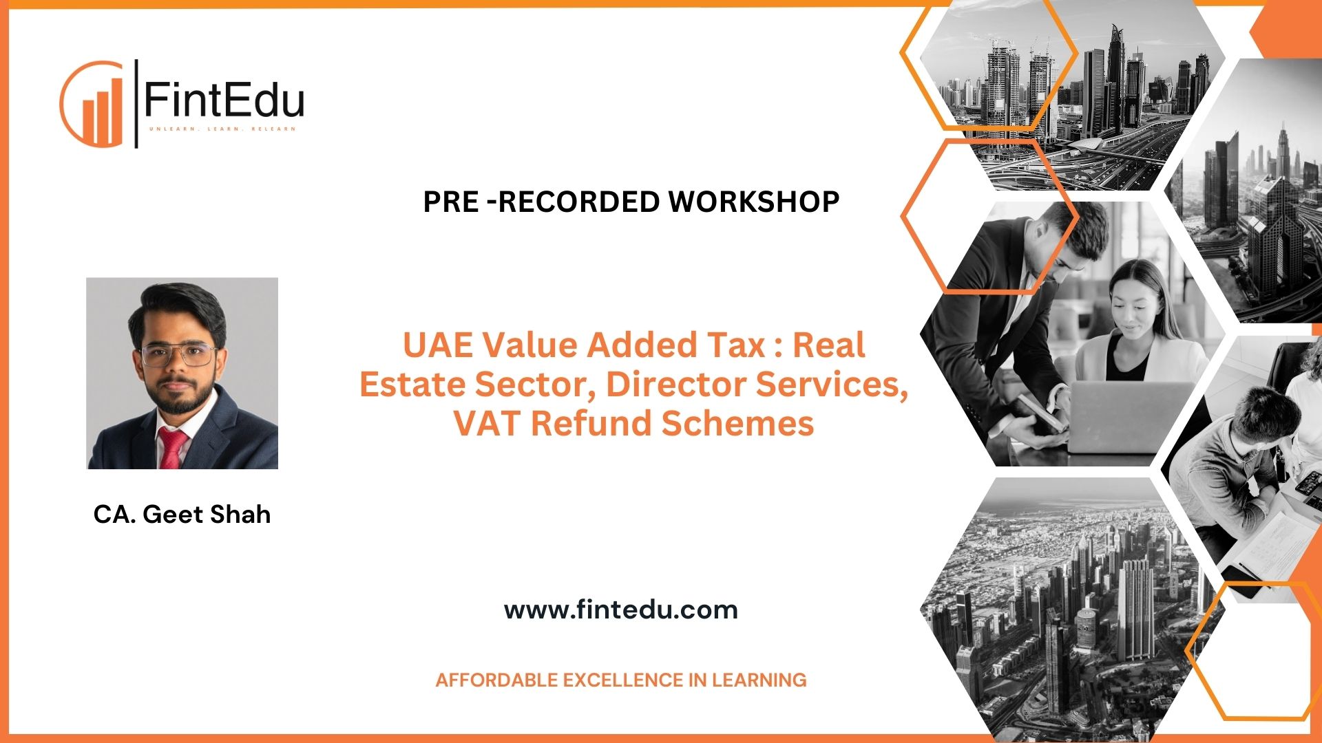 UAE Value Added Tax  Real Estate Sector, Director Services, VAT Refund Schemes