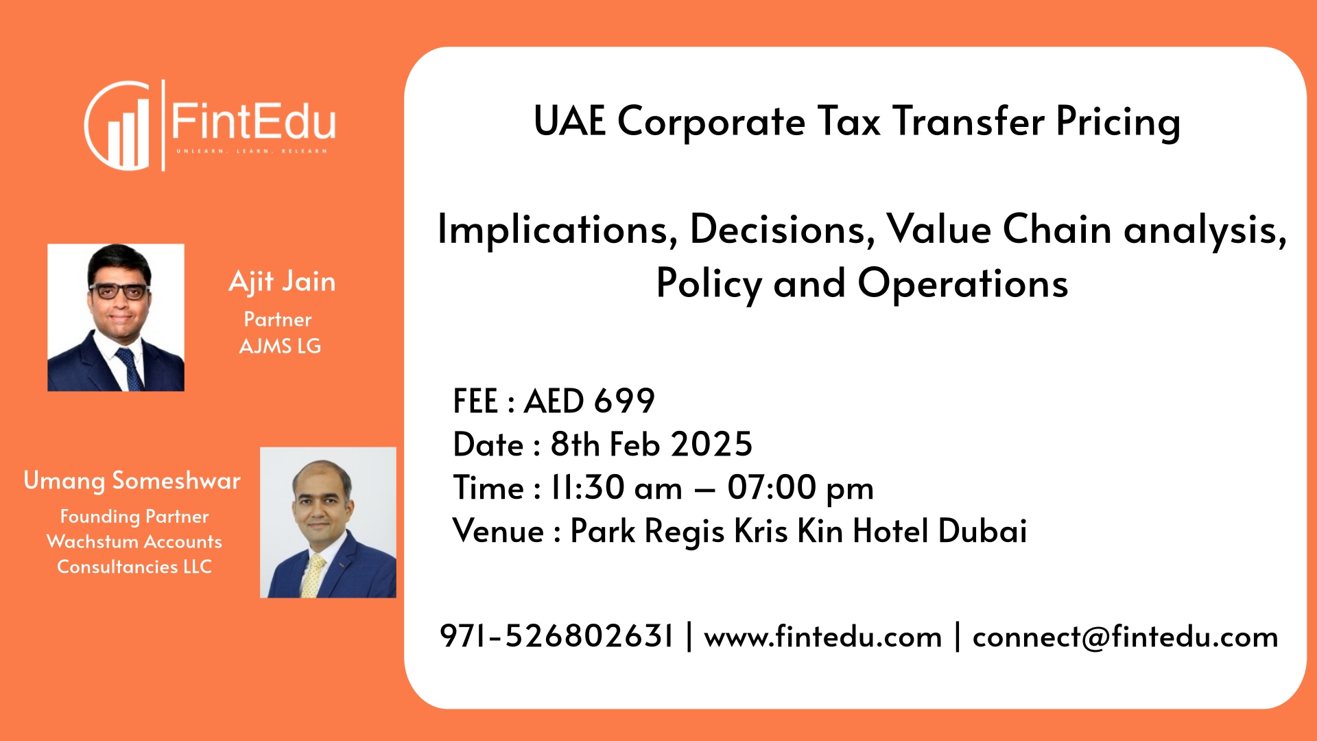 UAE Corporate Tax Transfer Pricing 