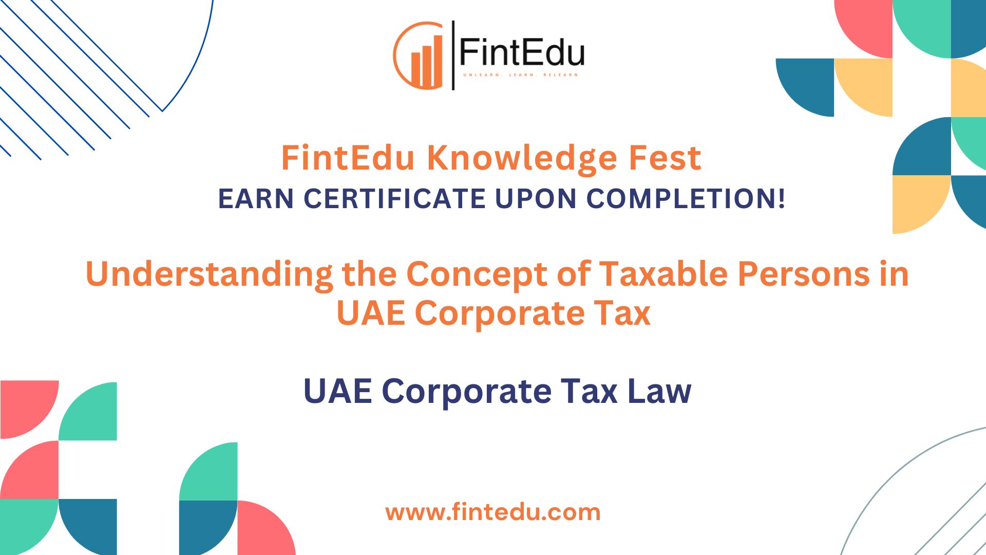  Understanding the Concept of Taxable Persons in UAE Corporate Tax