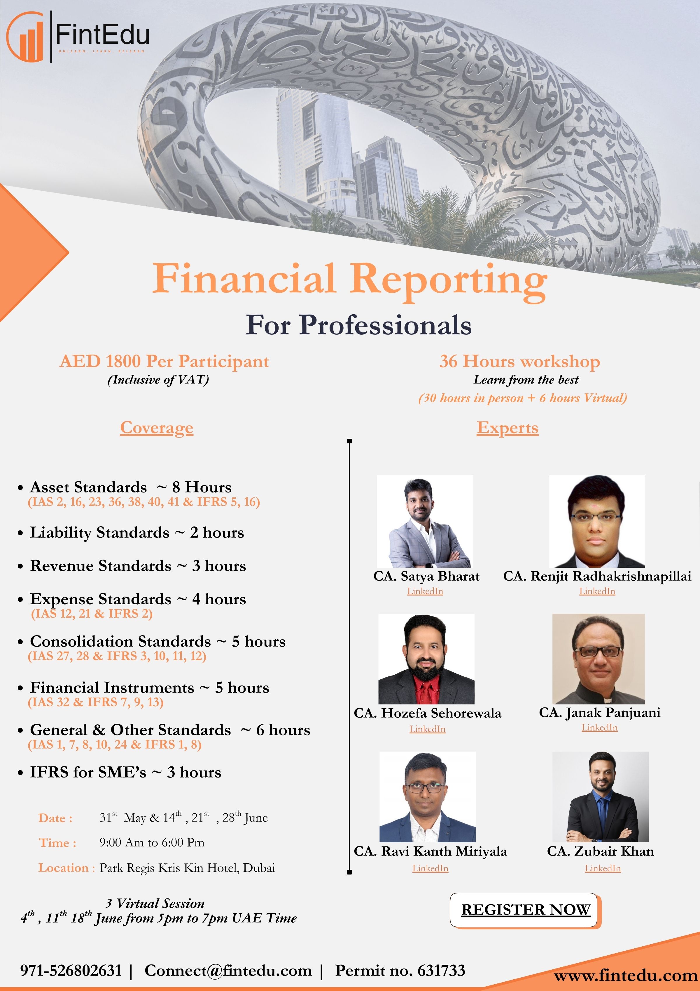 Financial Reporting for Professionals