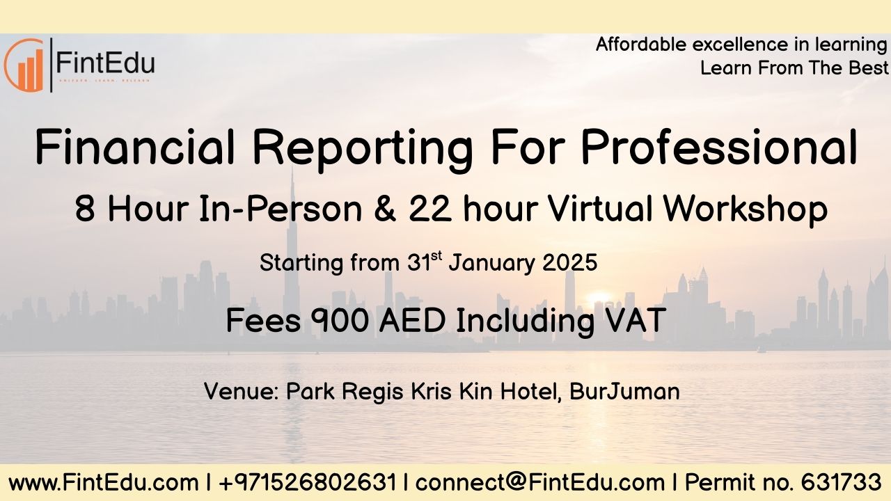 Financial Reporting For Professionals