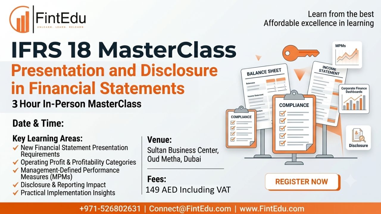IFRS 18 - Presentation and Disclosure in Financial Statements