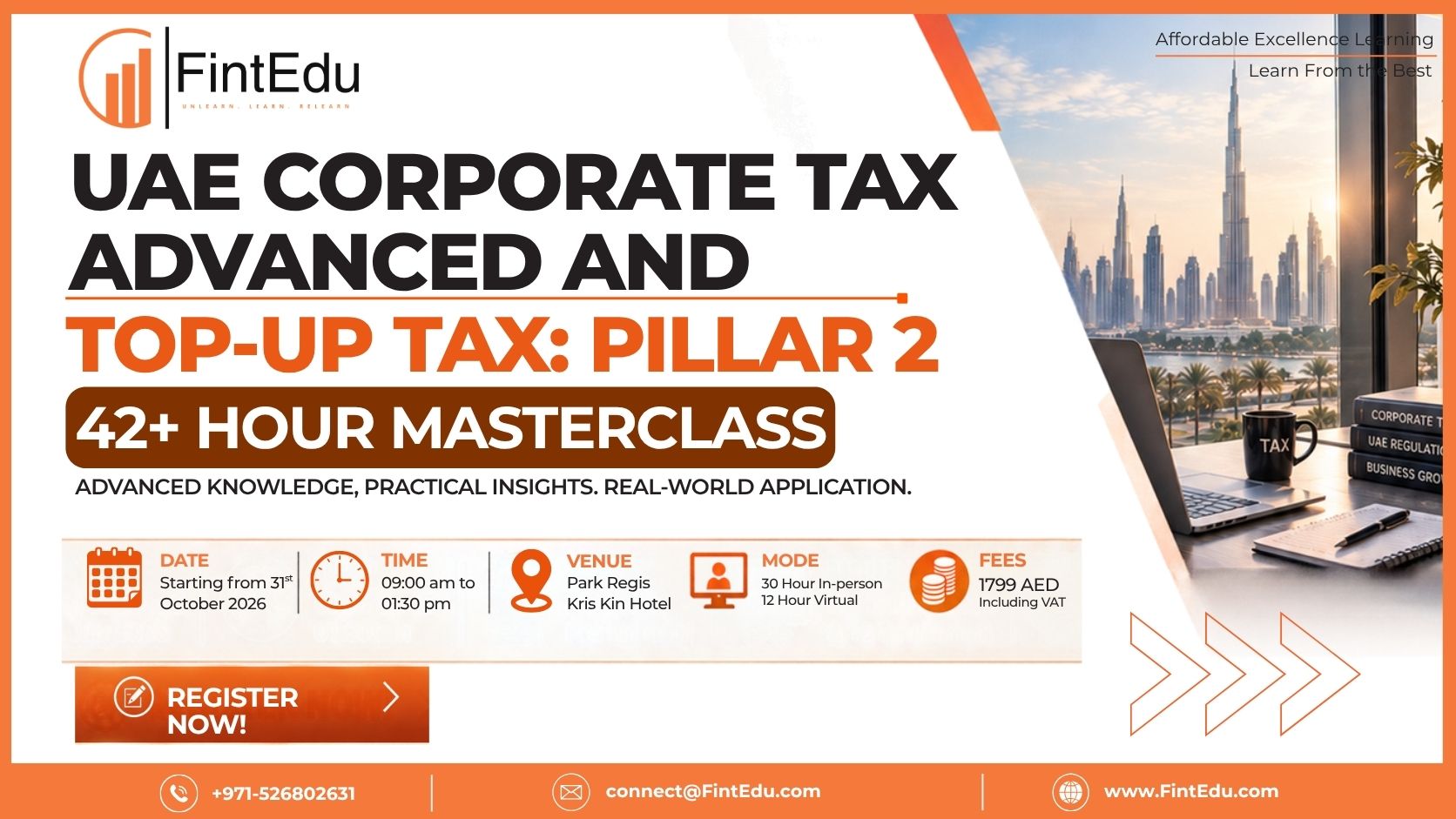 UAE Corporate Tax & Top-up Tax: Pillar 2