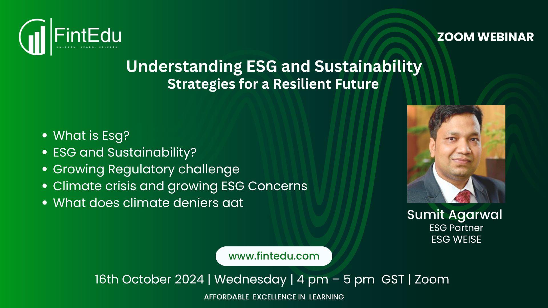 Understanding ESG and Sustainability: Strategies for a Resilient Future