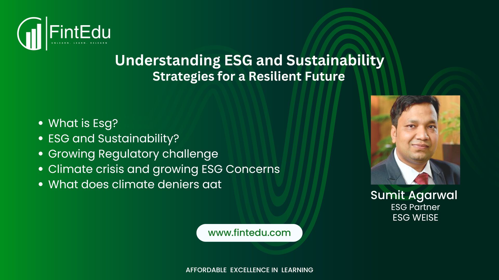 Understanding ESG and Sustainability Strategies for a Resilient Future